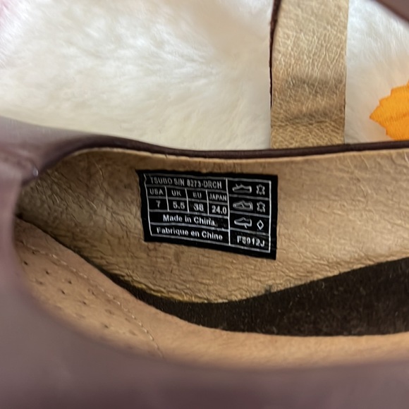 TSUBO Mary Jane Suede Style Heel with Velcro Strap. #71 - Picture 6 of 8